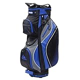 Longridge Deluxe Lite Bolsa para Carro de Golf con Divisor de 14 Posiciones, Azul