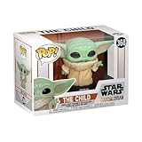 Funko Pop! Star Wars: The Mandalorian - Grogu (The Child, Baby Yoda) - Figura de Vinilo Coleccionable - Idea de Regalo- Mercancia Oficial - Juguetes para Niños y Adultos - TV Fans