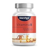 Vitamina B Complex - 200 comprimidos (7 meses) - Complejo B de alta concentración - Las 8 vitaminas B en 1 pastilla con Biotina, B1, B2, B3, B5, B6, B9 y B12