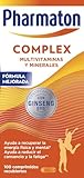 Pharmaton Complex - Multivitamínico con Ginseng G115-100 Comprimidos - Energía Física y Mental - Vitaminas para el cansancio