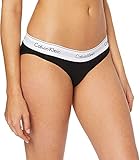 Calvin Klein Braguitas Tipo Bikini Mujer Ropa Interior, Negro (Black), S