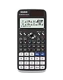 Casio FX-991SPX - Calculadora científica, recomendada para el curriculum español, 576 funciones, solar y color gris /blanco