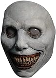 QWERF Máscara de Halloween Demonios sonrientes que dan miedo Fiesta de disfraces Cosplay Atrezzo Máscara malvada que da miedo Decoración de Halloween