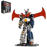 PAN TASY Set de Construcción Robot Mech Mazinger Z de 38 cm, Modelo Clásico de Anime Altamente Detallado, Articulaciones Móviles, Armadura Desmontable, Modos de Combate Transformables