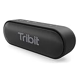 Tribit Altavoz Bluetooth XSound Go [actualizado] Altavoz inalámbrico portátil de 16W con Graves intensos,IPX7, Tipo C, Bluetooth 5.0, emparejamiento estéreo inalámbrico, Alcance Bluetooth de 100 pies