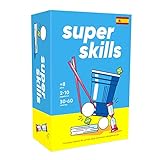 The World Game Super Skills - Juego de Mesa Divertido Lleno de Acción para Niños y Adultos - Regalo para Todas Las Edades - En Español
