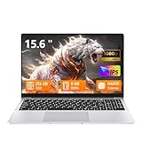 Tunhail Ordenador Portatil 15,6 Pulgadas, PC Portatil con Celeron N4000 hasta 2,6 GHz, 8GB DDR4 256GB SSD, Laptop Pantalla IPS FHD 1920 * 1080 Convertible 180°, WiFi 5, Mini HDMI
