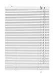 GARDINIA Persiana de aluminio, Privacidad, Protección contra la luz y el deslumbramiento, Montaje en pared y techo, todas las piezas de montaje incluidas, Persiana de aluminio, Blanco, 90 x 130 cm (WxH)