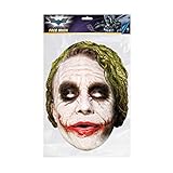 Batman-masque carton le jokerâ„¢ dark knightâ„¢ Mascara talla unica, (Rubie'S Spain 36671)