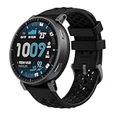 Amazfit Active MAX Reloj Inteligente 48mm, Pantalla AMOLED 1.5', Batería hasta 25 Días, Mapas, NFC, GPS, 170+ Deportes, Resistente al Agua, Ritmo Cardíaco y Sueño, Smartwatch para Android iPhone