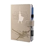 Cuaderno Star Wars Skywalker : Cuaderno A5 punteado con Boli - Diario personal o Journaling notebook A5 | Bullet journal - Cuadernos tapa dura con marcapáginas, 192 págs