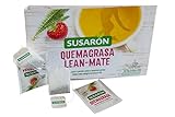 Susarón - Infusión Quemagrasa sabor a fresa con cola de caballo y guaraná - Ayuda a reducir peso - 25 bolsitas
