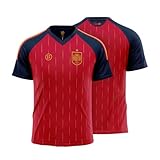RFEF - Réplica Oficial Camiseta de la Selección Española de Fútbol Hombre - Primera Equipación España 2026-100% Poliester Transpirable - Adulto Unisex - Talla 2XL