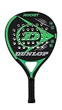 Pala de pádel Dunlop Sports Rocket, color verde