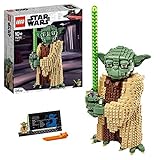 LEGO 75255 Star Wars Yoda, Set de Construcción, Regalos de Navidad para Niños +10 Años Originales, Modelo Coleccionable