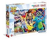 Clementoni - Puzzle infantil 104 Maxi Piezas Toy Story 4, puzzle infantil de piezas grandes, a partir de 4 años (23740)