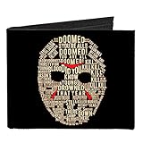 Buckle-Down Billetera, Viernes 13 Jason, 4.0' x 3.5' para Hombre