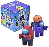 Toikido Figuras de acción Among us compatibles con criaturas fantásticas de 5 cm, 1 unidad aleatoria (1 pieza modelo aleatorio)