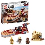 LEGO 75271 Star Wars Speeder Terrestre de Luke Skywalker, Set de Construcción para Niños +7 años con 3 Mini Figuras