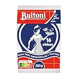 BUITONI Masa Obleas Maxi para Empanadillas, Tacos y Postres - Paquete 16 uds 280g (Refrigerado)