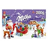 Milka Calendario de Adviento Chocolate con Leche de los Alpes Especial Navidad 200g