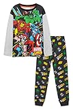 Marvel Pijama Niño Superheroes Avengers (11-12 años, Multicolor)