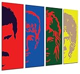 Poster Fotográfico Queen, Freddie Mercury Tamaño total: 131 x 62 cm XXL