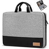 Bagasin Funda para Portátil, Funda Protectora de 15 15,6 16 Pulgadas Impermeable con Protección de 4 Capas, Bolsa de Transporte para Ordenador Compatible con MacBook, Portátil HP, DELL, Lenovo, ASUS