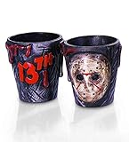 Friday The 13th - Vasos chupito Jason, 2 Unidades (Rubie'S 1071)