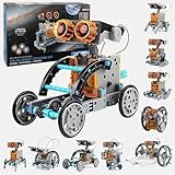 Kit Solar Robot, 29 en 1 Juego de Experimentos de Ciencia de Construcción Educativa, Juguetes Solares para Niños 7-12 Años