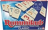 Goliath - RUMMIKUB Original Classic - Juego de Mesa para Adultos y Niños desde 6 Años- Estrategia Numérica- Juguete Educativo para 2-4 Jugadores - Estimula el Razonamiento Lógico- Versión Multilingüe