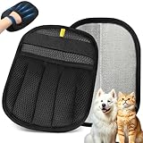 soodyoow 2 Quita Pelos Mascota, Guante Quitapelos Mascotas, Guante Pelo Gato, Manopla Quita Pelos Mascota, Reutilizable Pet Hair Remover Glove para Sofá, Ropa, Alfombra