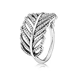 Pandora 190886cz-58 - Anillo de Plata con circonita