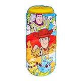 Toy Story 4 Junior ReadyBed - 2 in 1 Kids Sleeping Bag and Inflatable Air Bed in a Bag with a Pump