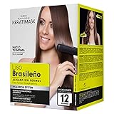 Be Natural Kit de Alisado Brasileño con Keratina, 150ml
