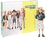 Creatable World Figura Unisex, muñeco articulado, pelucas rubio platino y accesorios (Mattel GGT67) , color/modelo surtido