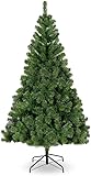 Árbol de Navidad Artificial - Soporte de Pie Metálico - Fácil Montaje 180 cm Verde