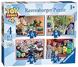 Ravensburger-6833 Ravensburger Disney Toy Story 4, Caja de 4 Pulgadas (12, 16, 20, 24 Piezas) Rompecabezas para niños a Partir de 3 años, Multicolor, 0 (6833)