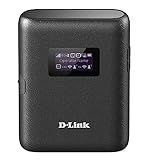 D-Link DWR-933 Router MiFi 4G+ LTE Cat6, 300 Mbps, batería, MiFi, HotSpot, WiFi, AC 1200 Mbps, WPS, Color Negro