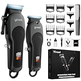 Maquina de Cortar Pelo Hombre, Yineel W6 Kit Profesional Inalámbrico de Cortadora y Recortadora de Cabello y Barba- Ideal para Corte de Cabello, Barba y Uso en Niños - Regalo Perfecto​