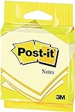 Post-It 6820 - Notas adhesivas, 76 x 76 mm, color amarillo