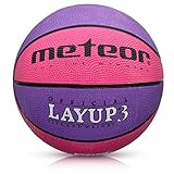 meteor Balón Baloncesto Pelota Basketball Bebe Ball - para los niños y jouvenes y Adultos para Entrenar y Jugar