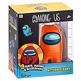 Among Us Figura de acción Coleccionable Serie 1 con Accesorios, Color Naranja