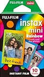 Fujifilm Instax Mini Rainbow - Película instantánea
