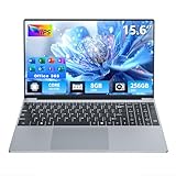 Ordenador Portátil 15.6' Full HD IPS, Core M3 6Y30 hasta 2.2GHz, 8GB DDR3 RAM 256GB SSD, PC Portátil Delgada con Win 11 y Office 365, Laptop Teclado Numérico, Abatible de 180° WiFi 5, Bluetooth 4.2