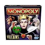 Juego de Mesa Monopoly: Disney Villains Edition para niños de 8 años en adelante - Juega como un Villano clásico de Disney