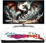 Versión actualizada 2026 【Juego 29800 en 1】 Consola de Juegos Arcade para HDMI VGA USB Salida Retro máquina de Juego Doble Joystick 1-4 Jugadores Lista de Favoritos El Mejor