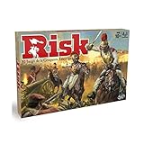 Hasbro Gaming, Risk: El Juego de la Conquista Estrátegica, Ejército de Juguete, Tablero Mundial, 42 Territorios, 6 Continentes, Estrategia, Juegos para Fiestas, Regalo Multijugador, Acción y Aventura