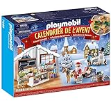 PLAYMOBIL Pastelería Navideña 71088 Calendario de Adviento para niños: horneado navideño con moldes de Galletas, Incluido el horneado de Juguete, Juguetes para niños a Partir de 4 años