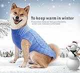 Idepet - Suéter para Mascota, Gato o Perro, Forro Polar para Cachorro, tamaños pequeño, Mediano y Grande